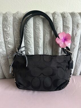 Coach soho signature convertible shoulder bag